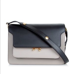 Marni Trunk Bag Black and White